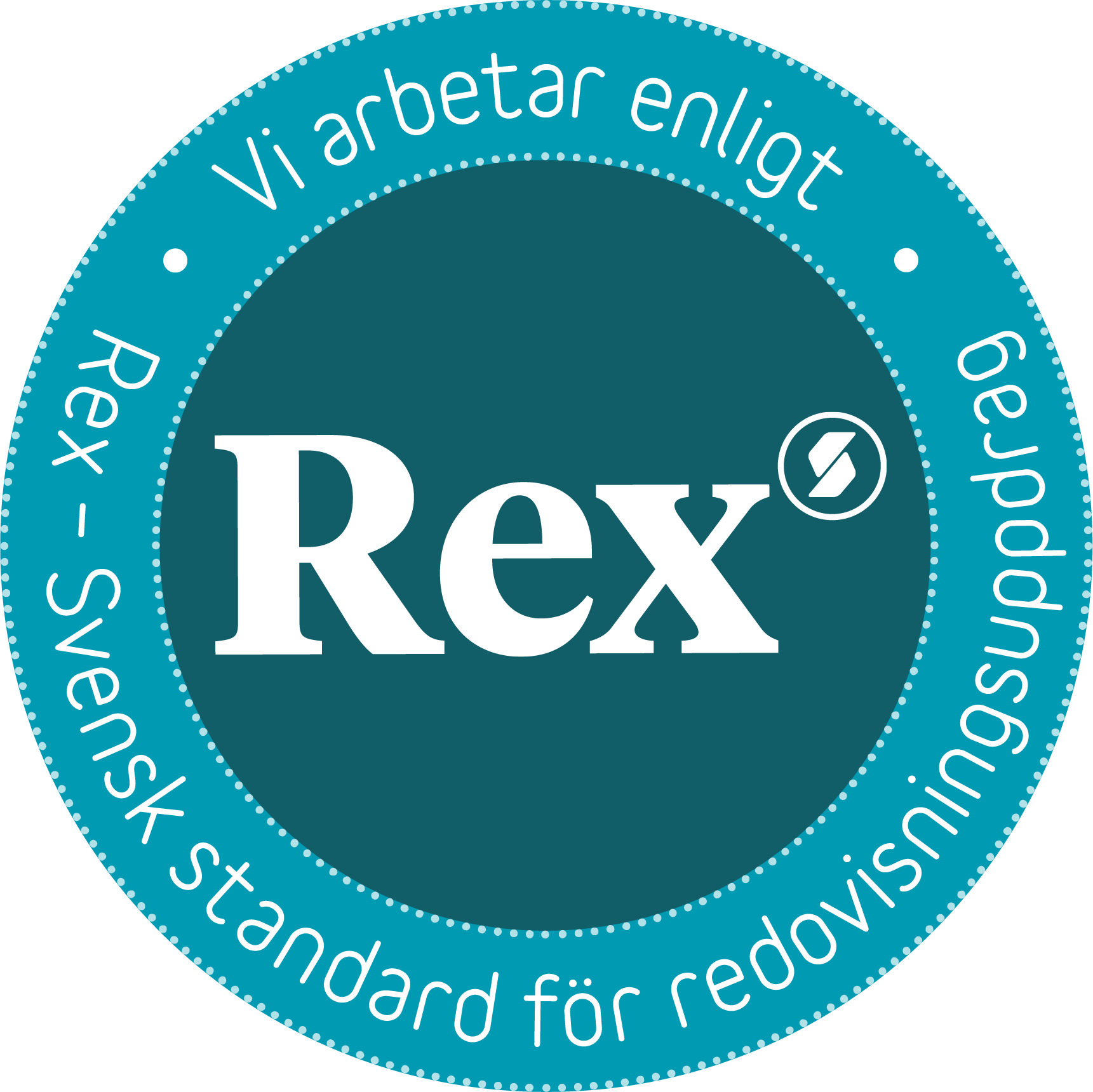Gothia redovisningsbyrå arbetar enligt Rex - svensk standard för redovisningsuppdrag